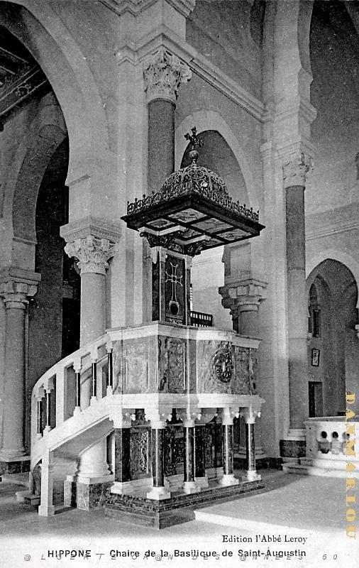 Bone-Hippone - Basilique Saint-Augustin - Chaire.jpg